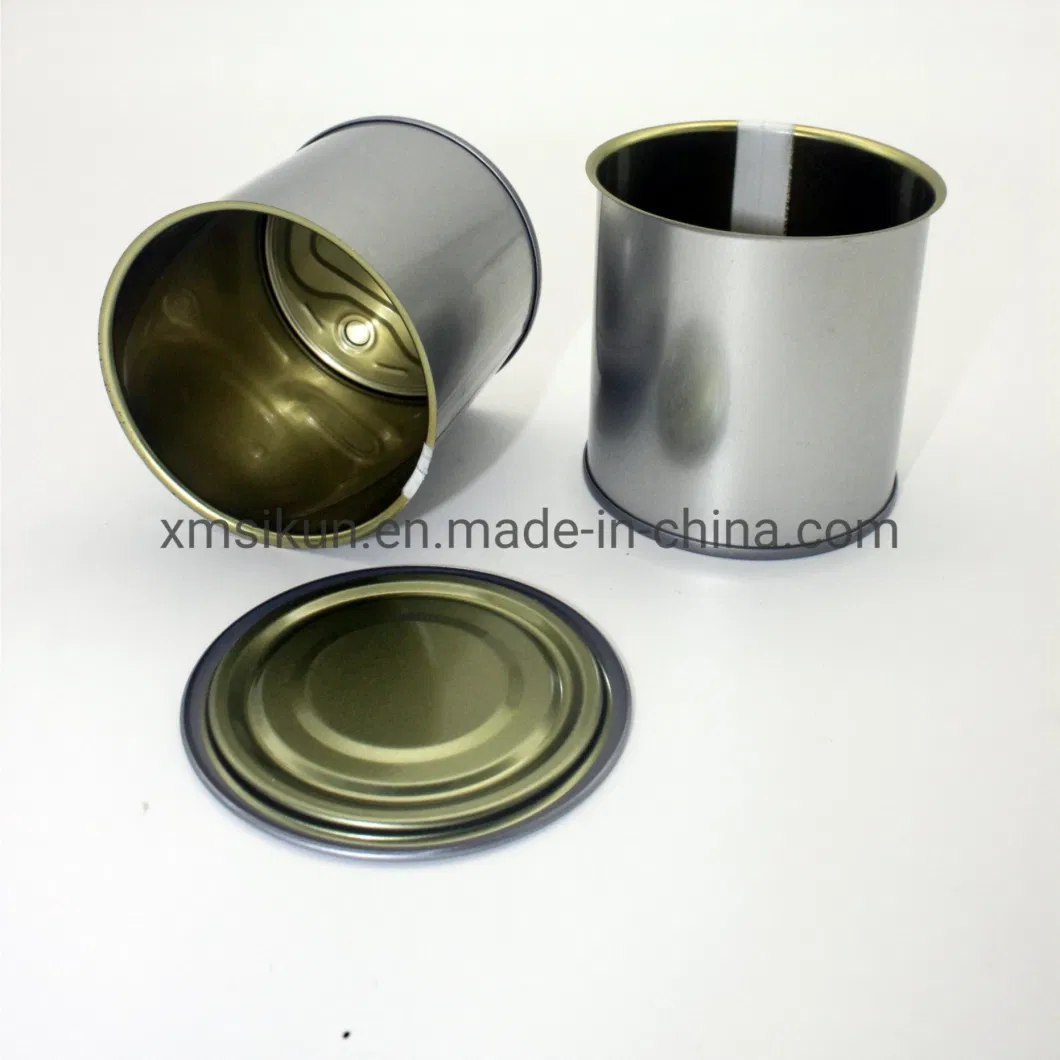 Empty Metal Tin Can 668# High Quality Food Grade Packaging