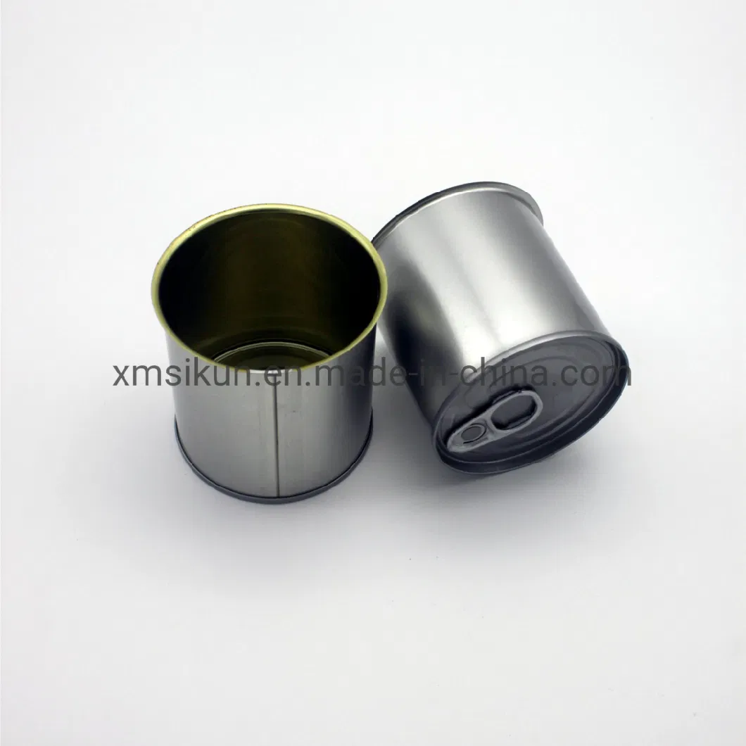 Empty Metal Tin Can 668# High Quality Food Grade Packaging