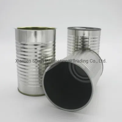 Venda la lata vacía de la lata del acondicionamiento de los alimentos de la lata redonda del metal de la categoría alimenticia 7116#